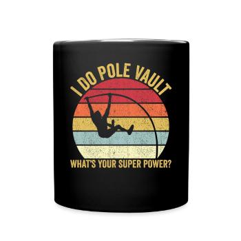 Fun Pole Vault Pole Vault - Full Colour Mug - black - Front