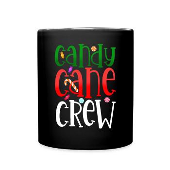 Candy Cane Crew - Mug uni - noir - Devant