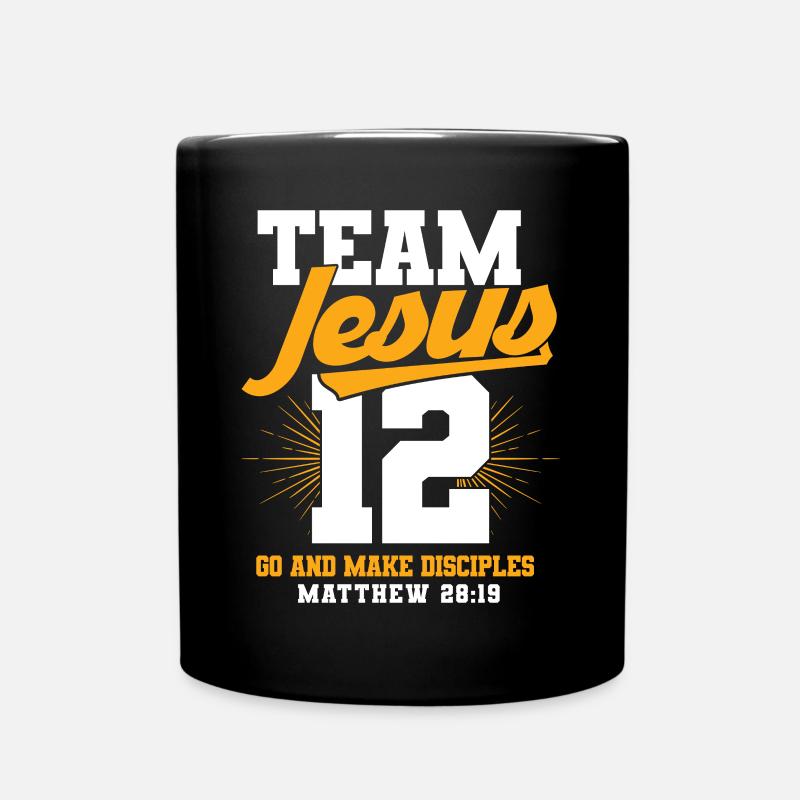 Jesus - Tasse einfarbig - Schwarz