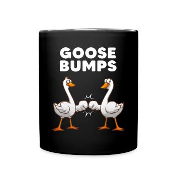 Funny Goose Design For Men Women Geese Duck Animal - Full Colour Mug - black - Front