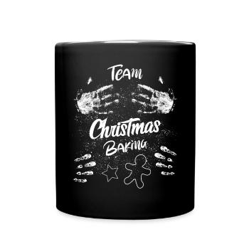 Équipe Noël cuisson biscuits de Noël cuisson - Mug uni - noir - Devant