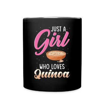 Dicton du quinoa - Mug uni - noir - Devant