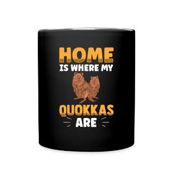 Quokka est ma maison Mars Australie - Mug uni - noir - Devant