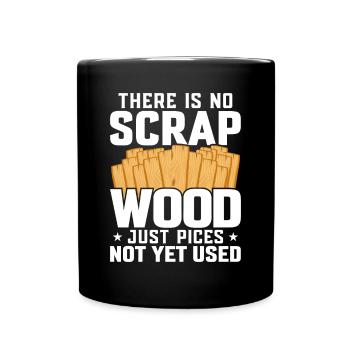 Funny Woodworking for Carpenters Dad Husband - Full Colour Mug - black - Front
