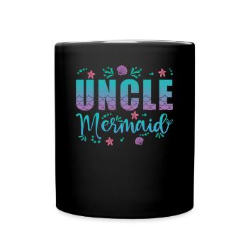 Oncle Sirène - Mug uni - noir - Devant