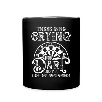 There is no crying in darts - Full Colour Mug - black - Front
