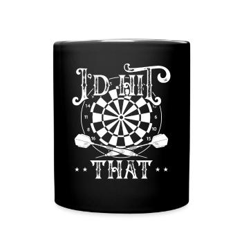 I had met this dart - Full Colour Mug - black - Front