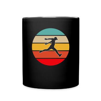 Parkour Retro - Full Colour Mug - black - Front