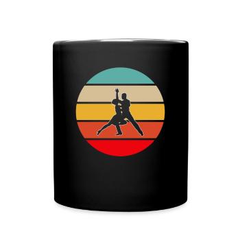 Danse Rétro - Mug uni - noir - Devant