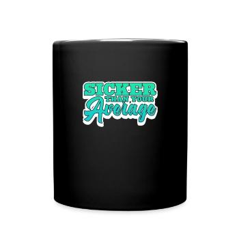Hip Hop - Tasse einfarbig - Schwarz - Vorne
