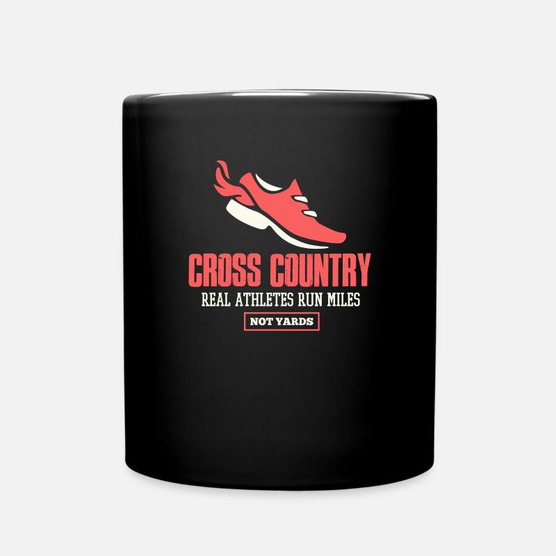 Courir - Mug uni - noir