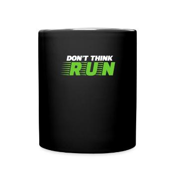 Run - Full Colour Mug - black - Front