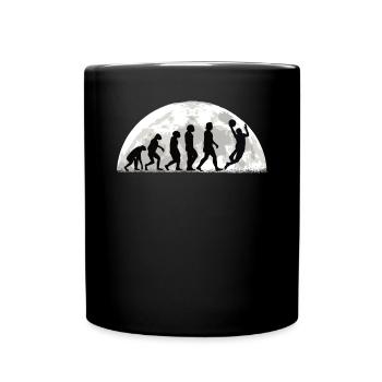 Idée cadeau basket-ball Sports Design - Mug uni - noir - Devant