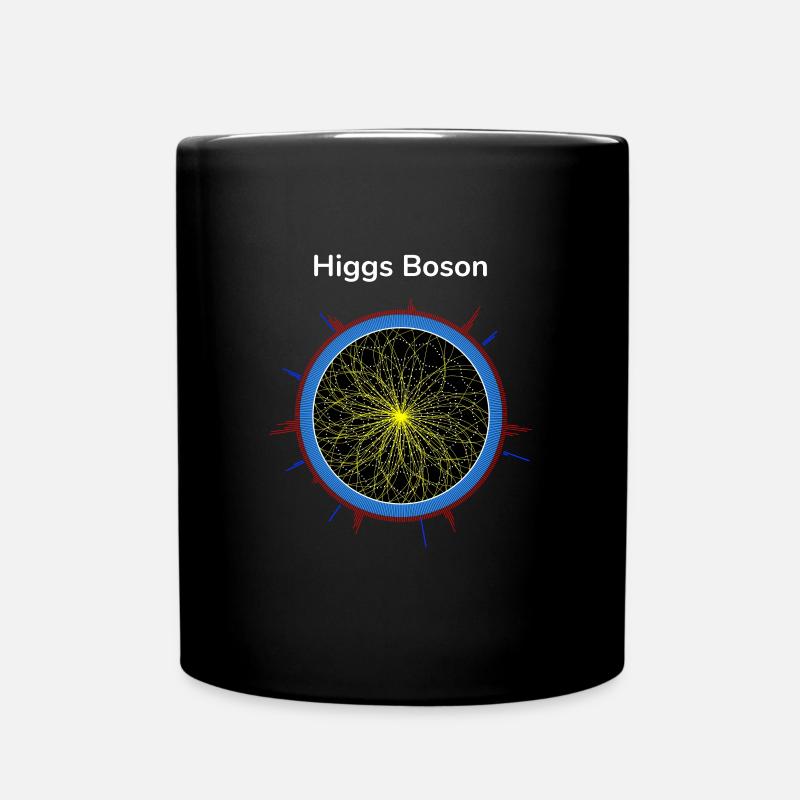 Higgs-Boson - Tasse einfarbig - Schwarz