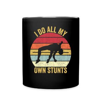 Fun Pole Vault Pole Vault - Full Colour Mug - black - Front