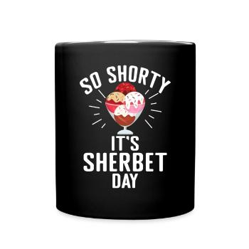 Eiscreme-Liebhaber Geschenke - Tasse einfarbig - Schwarz - Vorne