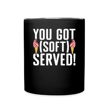 Cadeaux pour amateurs de crème glacée - Mug uni - noir - Devant