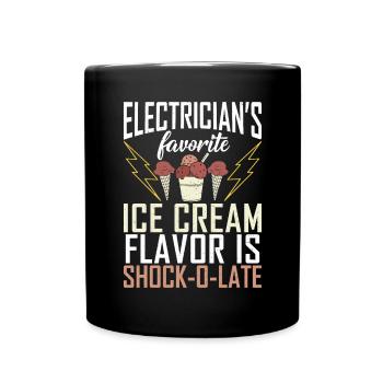 Cadeaux pour amateurs de crème glacée - Mug uni - noir - Devant