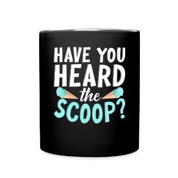 Cadeaux pour amateurs de crème glacée - Mug uni - noir - Devant
