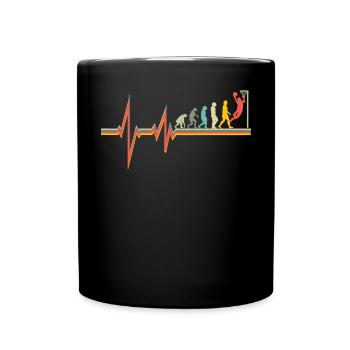 Basketball Idée cadeau Sport Design - Mug uni - noir - Devant