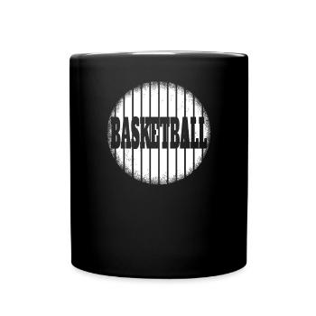 Basketball Gift Idea Sport Design - Full Colour Mug - black - Front