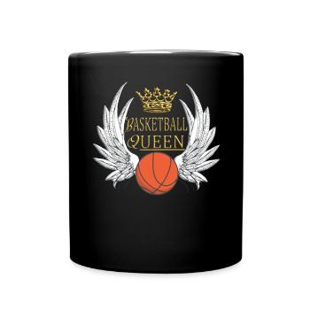 Basketball Idée cadeau Sport Design - Mug uni - noir - Devant