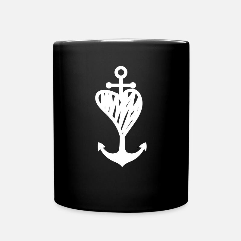 Ancre Maritime Sea Sailing - Mug uni - noir