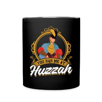 Tu m’as eu à Huzzah - Ren Faire - Mug uni - noir - Devant