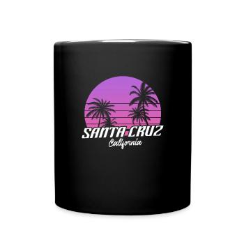 Santa Cruz - Full Colour Mug - black - Front