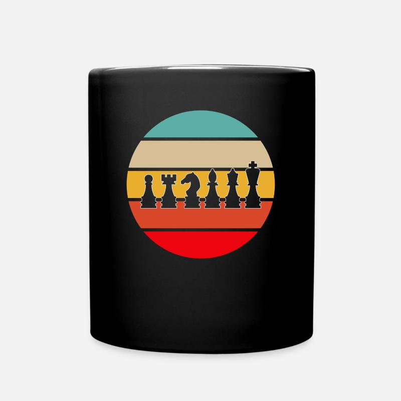 Échecs Rétro - Mug uni - noir