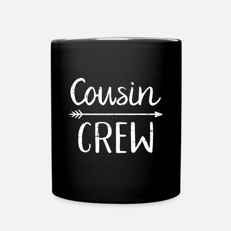 Cousin Crew - Tasse einfarbig - Schwarz