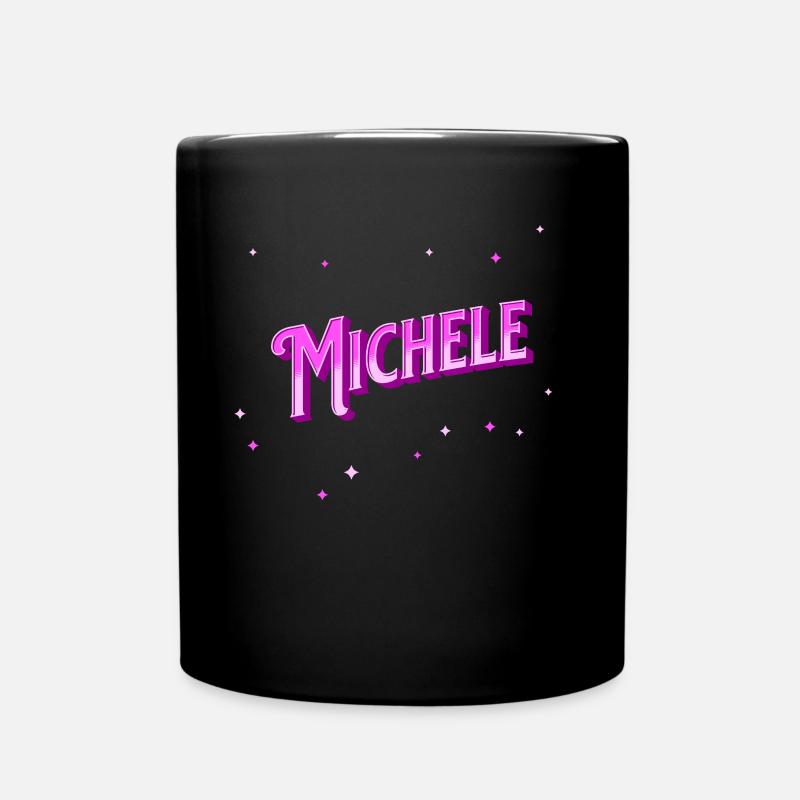 Michele nom personnalisé - Mug uni - noir