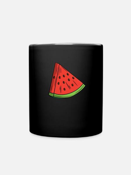 Melon Melon Disque - Mug uni - noir