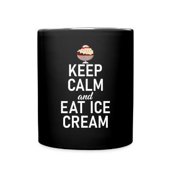 Cadeaux pour amateurs de crème glacée - Mug uni - noir - Devant