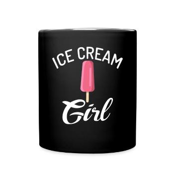 Cadeaux pour amateurs de crème glacée - Mug uni - noir - Devant
