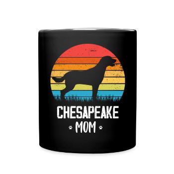 Chesapeake Bay Retriever - Full Colour Mug - black - Front