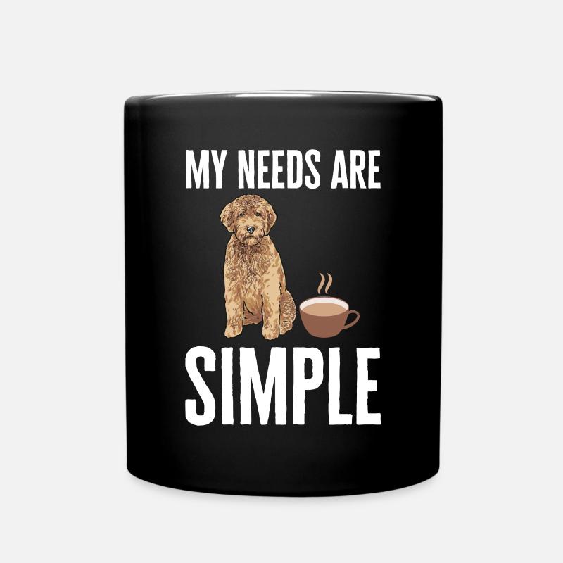 Goldendoodle Doodle Chien - Mug uni - noir