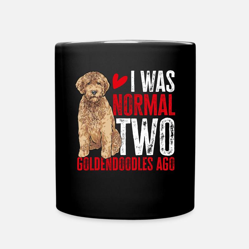 Goldendoodle Doodle Chien - Mug uni - noir