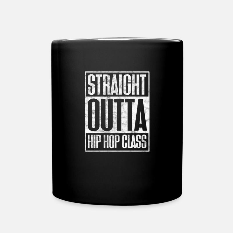 Hip Hop - Full Colour Mug - black