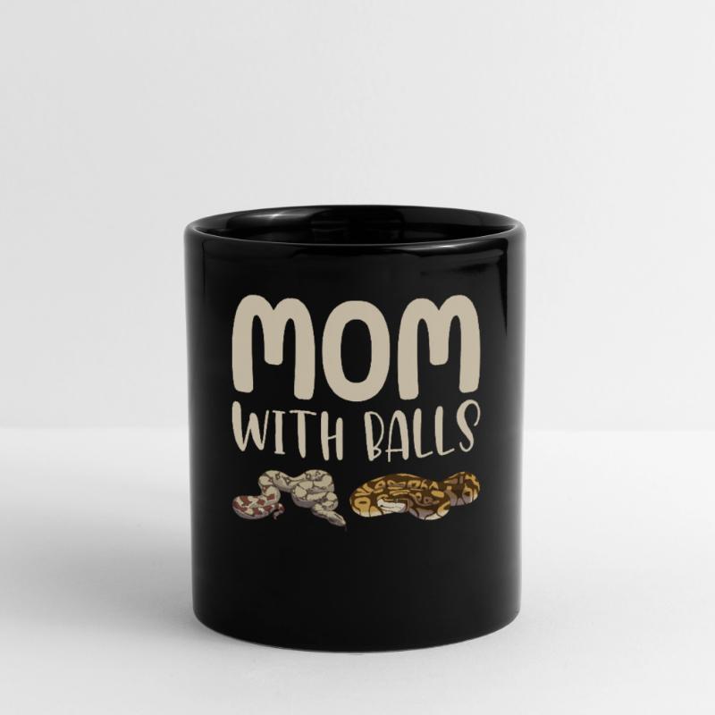 Drôle de boule Python Serpent Mug uni