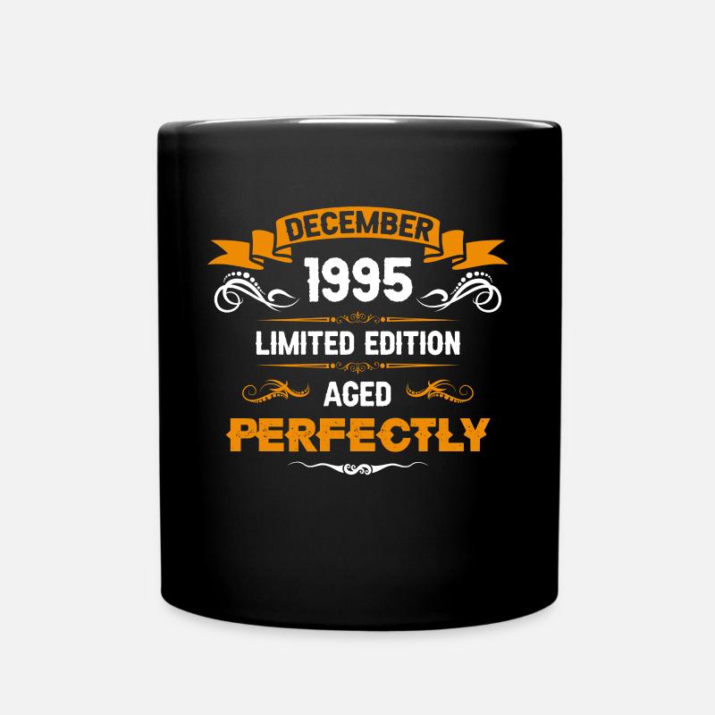 Décembre 1995 Cadeau d’anniversaire vintage - Mug uni - noir