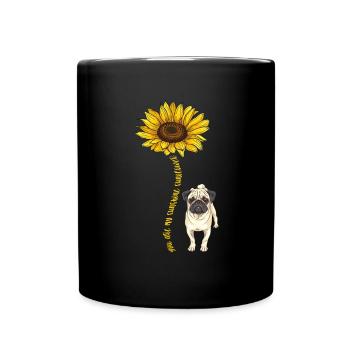 Carlin Chien Chien Ami Pet Pug Pug Pug Cadeau - Mug uni - noir - Devant