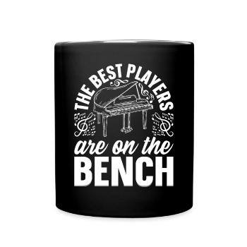 Pianiste pianiste - Les meilleurs joueurs sont sur le - Mug uni - noir - Devant