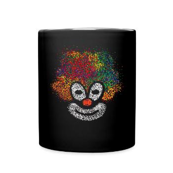 Clown Carnival Costume Set Kölle Alaaf - Full Colour Mug - black - Front