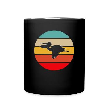 Pelikan Rétro - Mug uni - noir - Devant