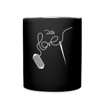 Seamstress Sewing Seamstress - Full Colour Mug - black - Front