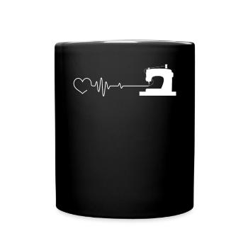 Seamstress Sewing Seamstress - Full Colour Mug - black - Front