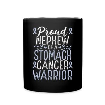 Stomach Cancer Awareness Movement Nephew Ribbon - Tasse einfarbig - Schwarz - Vorne