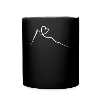Seamstress Sewing Seamstress - Full Colour Mug - black - Front