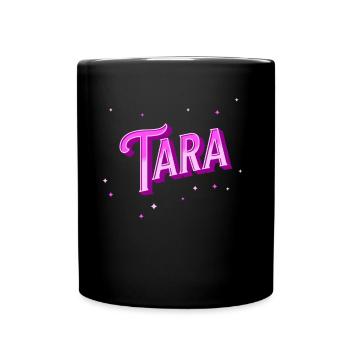 Nom Tara personnalisé - Mug uni - noir - Devant
